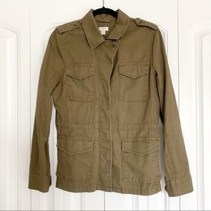 J.Crew Factory Button-Up Utility Jacket